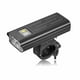 thumbnail image 1 of Luz de bicicleta 5T6 destacada, recargable por USB, para exteriores, resistente al agua, luz LED de aleación de aluminio para bicicleta con pantalla, 1 of 5