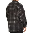thumbnail image 4 of Visive Mens Flannel Jacket Shirt Big And Tall Heavy Button Down Thermal Lined, 4 of 6