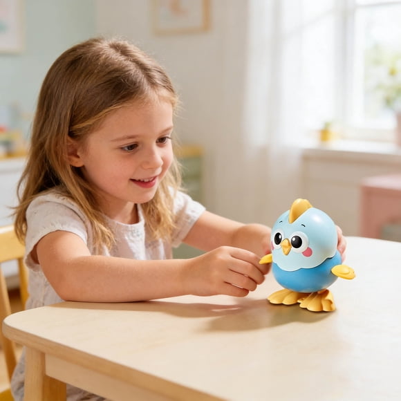 Wind Up Funny Interactive Cute Jumping Chicken Wind Up Animals Wind Up for Use Kids Animal Wind Ups for Home Travel Decoration