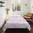 thumbnail image 4 of Purple Flowers Tapestry for Bedroom Wall Hanging Tapestry, Vintage Country Plants Floral Herbs Ceiling Backdrop Tapestries Poster Blanket Wall Decor for Teens Room Living Room Dorm 55" x 73", 4 of 8