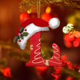 thumbnail image 1 of Clearance! 2024 New 26 Letters Christmas Tree Decoration Pendant Christmas Tree Personalized DIY Ornaments Christmas Tree Ornaments Christmas Decoration For Xmas Tree Hanging Decor, 1 of 4