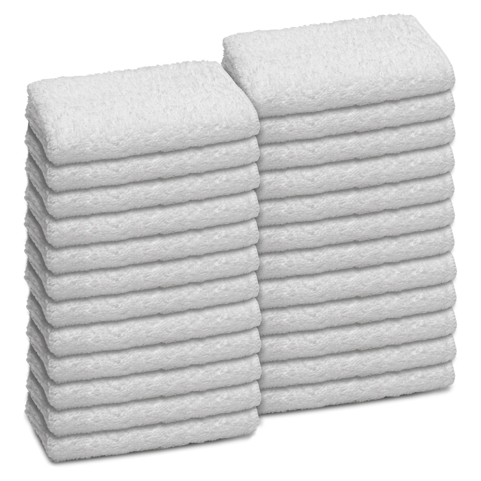 Martex Commercial Basic Khaki 24 Wash Cloth Pack