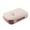 Pink✿12.6x8.27x3.07in, variant on Aufmer Egg Holder for Refrigerator, Egg Storage Container for Refrigerator Fridge Organizer Bin Egg Drawer Box Egg Tray Auto Rolling Stackable with Lid, Time Scale(12.6x8.27x3.07in)