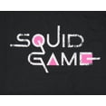 thumbnail image 2 of Squid Game Women's Circle Square Triangle Logo Design Graphic Print T-Shirt, 2 of 3