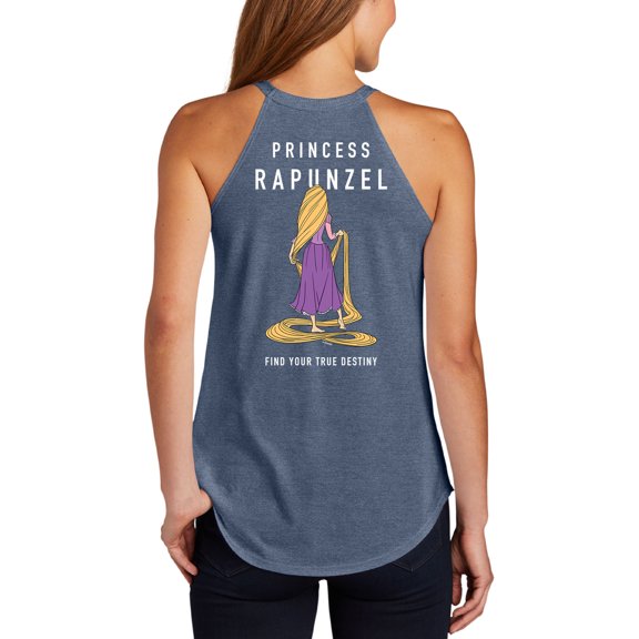 Disney Princess - Princess Rapunzel - Juniors High Neck Tank Top