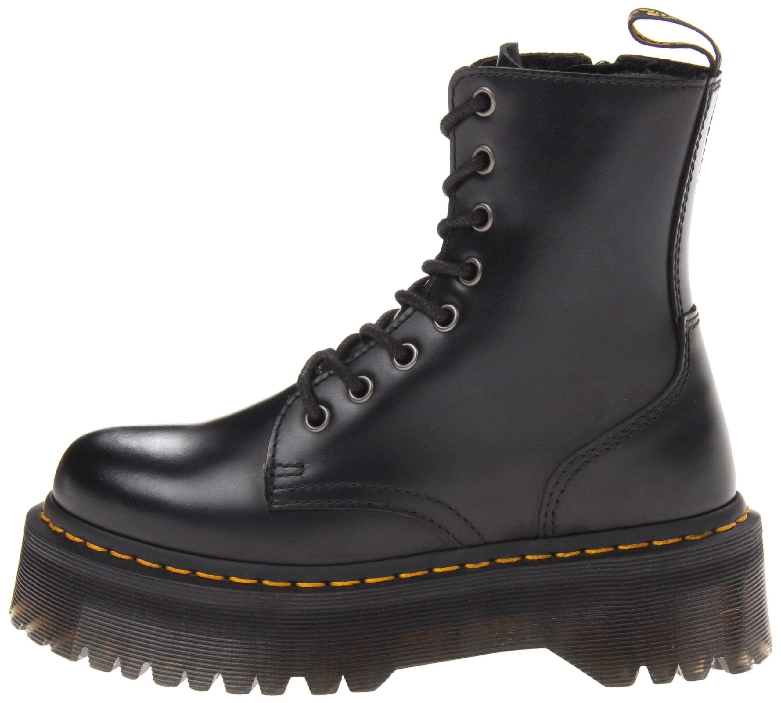Dr. Martens Women's Jadon Platform Leather Boots, 8-Eyelet Lace-up