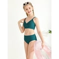 thumbnail image 5 of Uccdo 8-13T Girls Summer Swimsuits, Teenager Big Girls Solid Bikinis Bathing Suit, 2 Pieces, Size 8-13 Years, 5 of 8