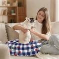 thumbnail image 6 of Pet Bed Pet Mat Cozy Removable & Washable Comfort For Cats And Dogs Cherry Checkered, 6 of 8