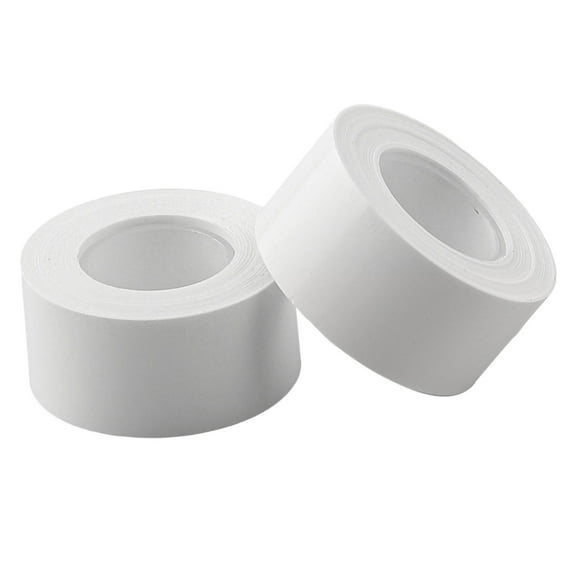 2-Pack Label Maker Tape 16mmx4m,Waterproof Vinyl Label Paper for MAKEID L1,D30,D11 Label Printers White