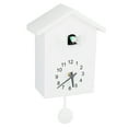thumbnail image 2 of Cuckoo Clock, Wall Clock with Bird House Design and Silent Scanning Movement, Bird Voice Call From 6am to 9pm, for Home Living Room Kitchen Office Decoration, 2 of 7