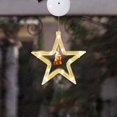 thumbnail image 1 of Adorno navideño con luz para ventana, bonita lámpara colgante con silueta, decoración navideña para ventana, para decoración de cortinas de vidrio Estrella, 1 of 8