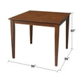 thumbnail image 6 of Solid Wood Top Table, Shaker Legs, 6 of 7