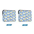 thumbnail image 7 of FORMRS 13"-13.3" Laptop Sleeve Protective Case Soft Carrying Quilted Computer Bag Cover, Playful Fried Eggs, 7 of 7