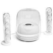 harman/kardon SoundSticks 4 - Speaker system - 2.1-channel - Bluetooth - 140 Watt (total) - white