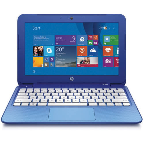 Refurbished HP 11-D010WM 11.6&quot; Laptop Intel Celeron N2840 2GB RAM 32GB eMMC Drive Win 8 Blue