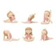 thumbnail image 1 of 6x Bunny Girl Yoga Poses Figura Meditación Regalos para, 1 of 9