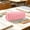 Pink, variant on Colorful Slim Cloth Pencil Pouch, Multipurpose Portable Makeup Brush Storage Bag, Lightweight Zipper Small Organizer For Home Office Travel Holiday Gift