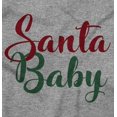 thumbnail image 2 of Cute Christmas Carol Santa Baby Bodysuit Jumper Girls Infant Baby Brisco Brands NB, 2 of 6