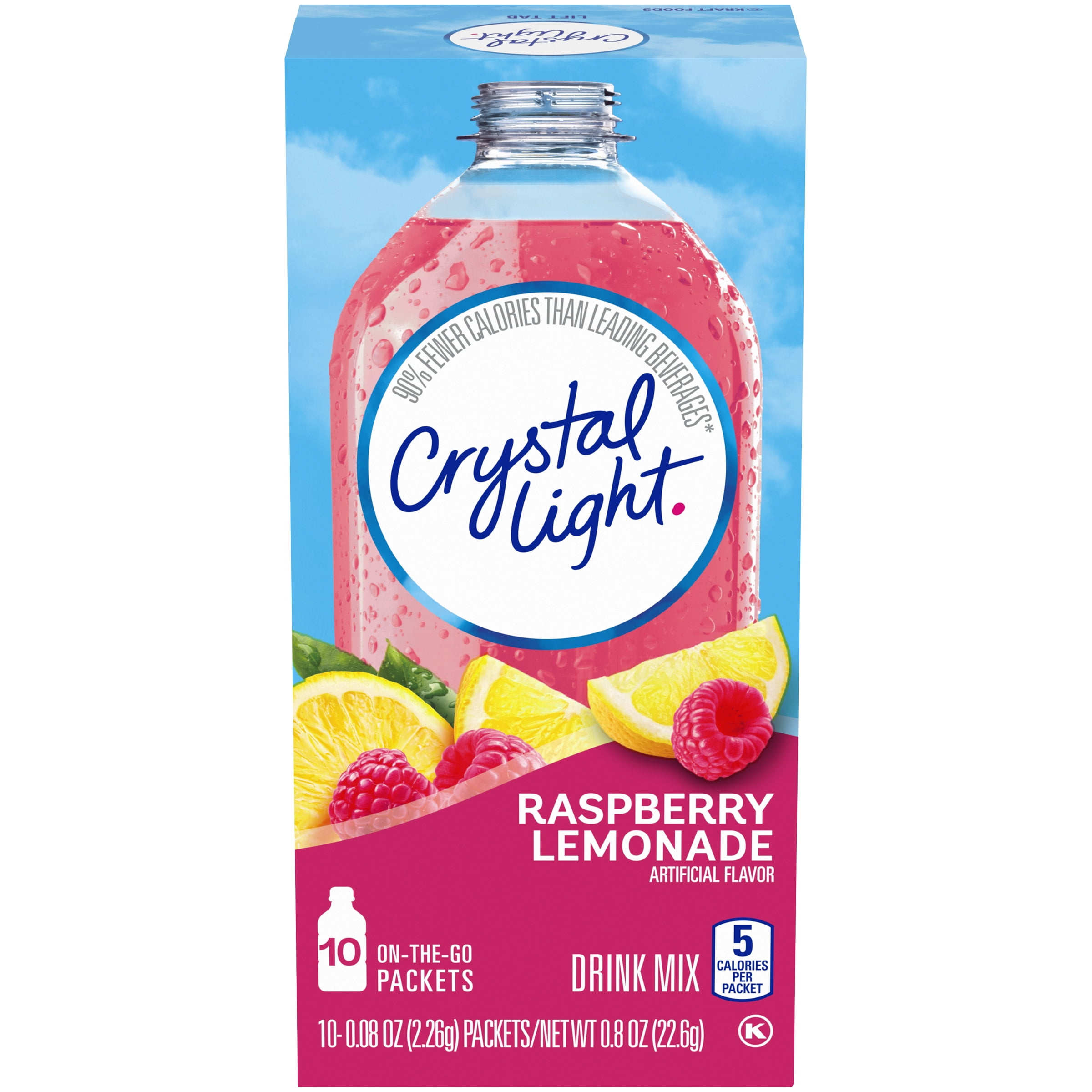 Crystal Light Raspberry Lemonade Artificially Flavored Powdered Drink
