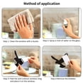 thumbnail image 2 of 9 piezas de gran tamaño anticolisión ventana se aferra pájaro forma ventana pegatina alerta pájaro ventana calcomanías para prevenir personas oso de fresa  Hogar, 2 of 5