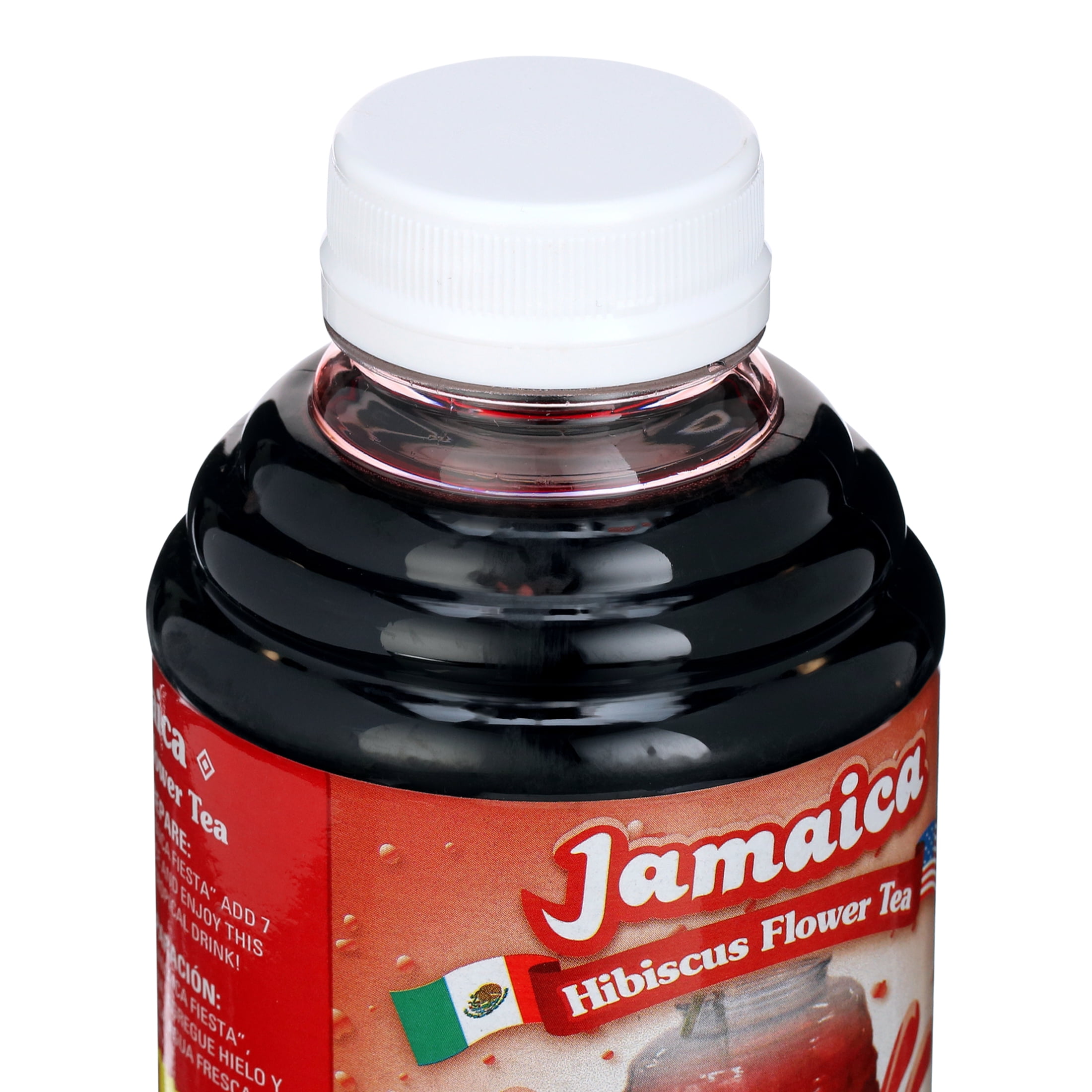 Fiesta Hibiscus (Jamaica) Aguas Frescas Concentrate, Juice Beverage Base, 16 fl oz