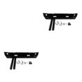 thumbnail image 1 of maskred Easy To Install Rear Bumper For ECX 1/12 Rc RGT 136100 Durable And Stylish black 2Set, 1 of 6