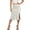 White, variant on Qholemyo Womens Midi Skirt Satin Comfortable Slit Hem Slim Skirts Stylish Casual Versatile Summer Skirt