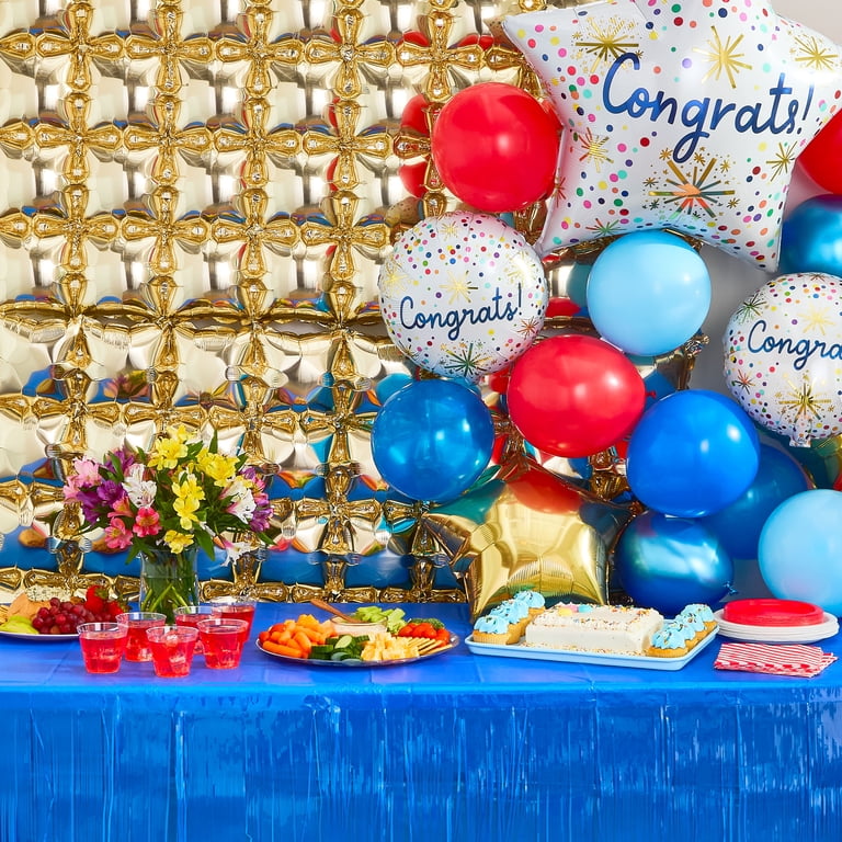 Way To Celebrate Congrats Foil Balloon Bouquet, 5 Pieces photo 4