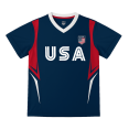 thumbnail image 6 of Just 4 Kicks Inc USA Flag Soccer Jersey, Navy/Red/White, Polyester, YXS-XL, 6 of 6