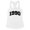 White, variant on 1990 College Style Tank Top Fitted Racerback Women's Large White