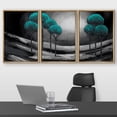 thumbnail image 2 of wall26 Framed Canvas Wall Art Abstract Cloud Tree Pictures Home Wall Decorations for Bedroom Living Room Oil Paintings Canvas Prints Framed - 24"x36"x3 Natural, 2 of 5