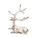 thumbnail image 1 of Estatua de animal, escultura de ciervo, estantería decorativa, armario, dormitorio, día de San Valentín, comedor, centro de mesa, figura decorativa Plata clara, 1 of 8