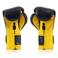 thumbnail image 2 of Fairtex BGV9 Mexican Style Blue Yellow Muay Thai Boxing Glove - Heavy Hitter, 2 of 5