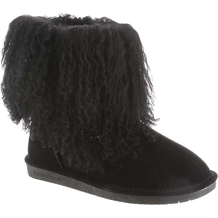 Women's Bearpaw Boo Solids Furry Boot