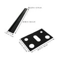thumbnail image 2 of DEEPCRAFF Kitchen Stove Protector 1 Set Reusable PTFE Stovetop Cover Gap Filler 24.4x16.3x0.04in, 2 of 8