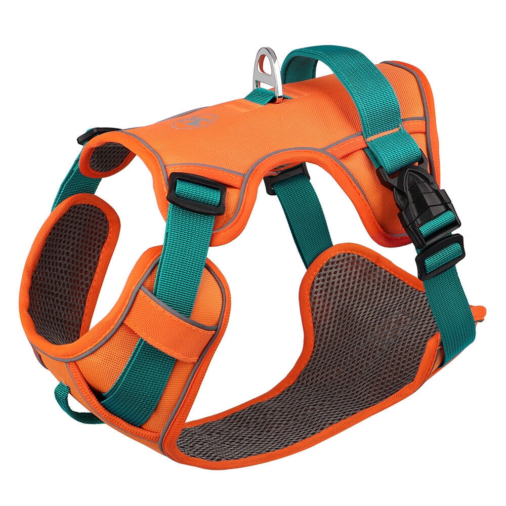 Didog Reflective Nylon Dog Harness No Pull Padded Vest with Handle