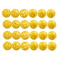 thumbnail image 1 of 24Pcs Plastic Whiffle Airflow Hollow Golf Practice Training Sports Balls, 1 of 6