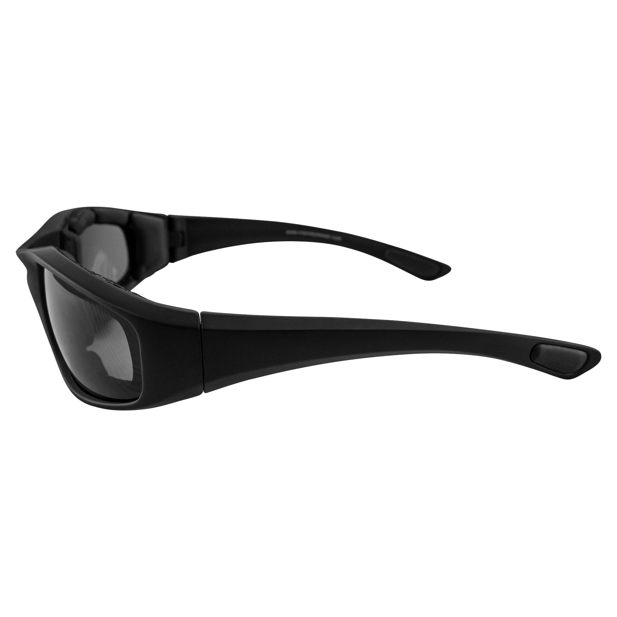 Maxx SS1 ANSI Safety Glasses HD Lenses with Foam Black Frame Sports Sunglasses