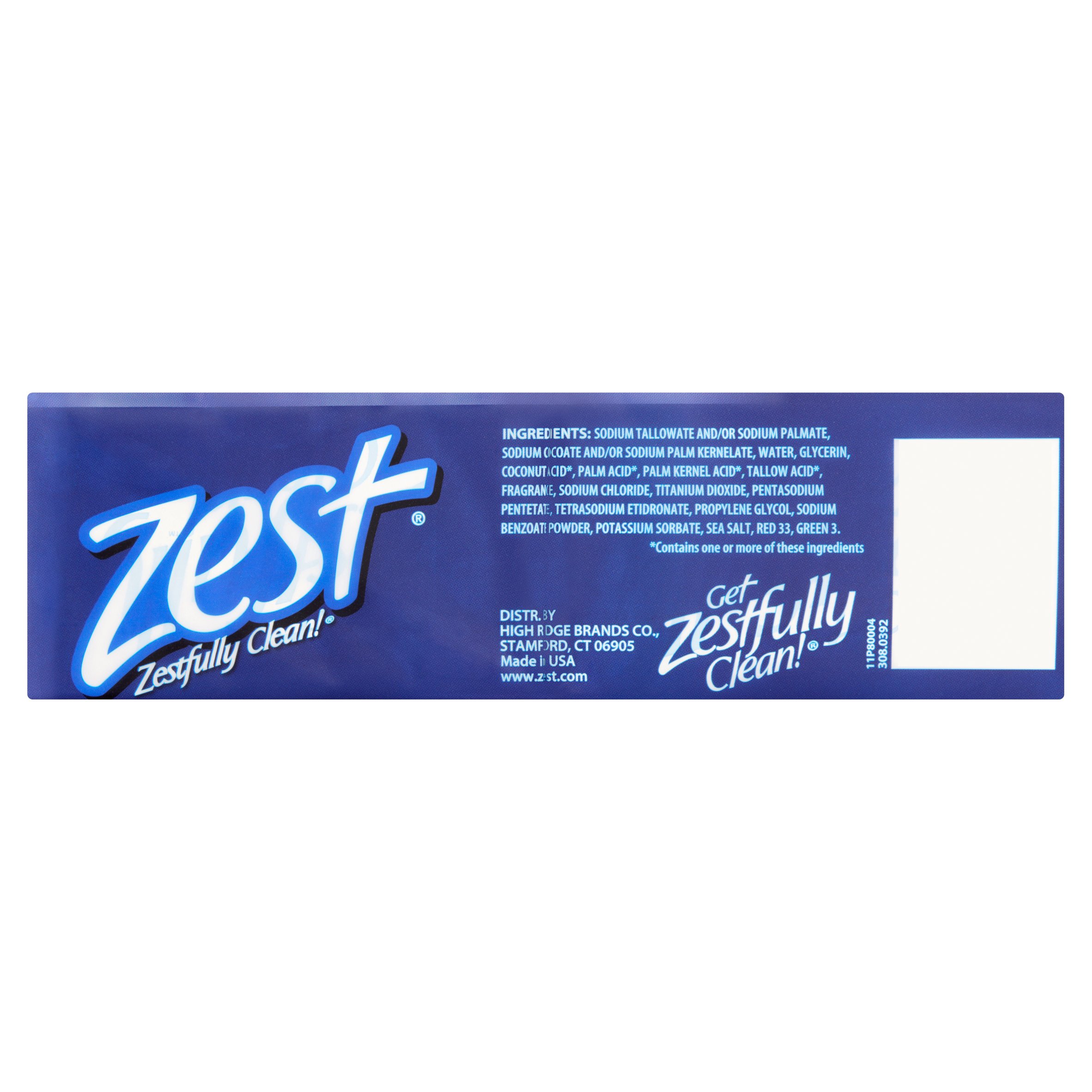 Zest Zestfully Clean! Ocean Breeze Refreshing Bars, 4.0 oz, 8 count - image 3 of 4