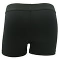 thumbnail image 2 of Womens 3 Inch Spandex Compression Shorts (Black, X-Large), 2 of 2