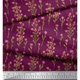 thumbnail image 2 of Soimoi Crepe Silk Fabric Flower Watercolor Printed Fabric 1 Yard 42 Inch Wide, 2 of 3
