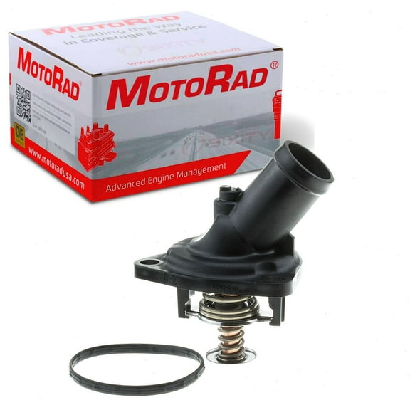 MotoRad Coolant Thermostat Housing Assembly compatible with Honda Accord 2013-2015