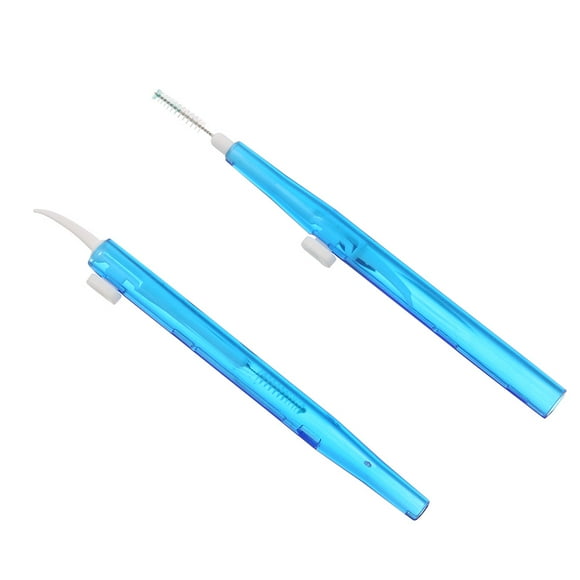 Graflsoa 80-Piece Dual-Ended Interdental Cleaners for Optimal Oral Hygiene, Compact and Portable Dental Care Set