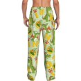 thumbnail image 3 of Daiia Cartoon Dinosaurs Men's Sleep Pant with Pockets and Drawstring,Pajama Pants-Small, 3 of 9