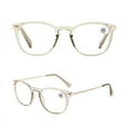thumbnail image 3 of Womens Square Reading Glasses Mens Metal Glasses Frame Readers, 3 of 3