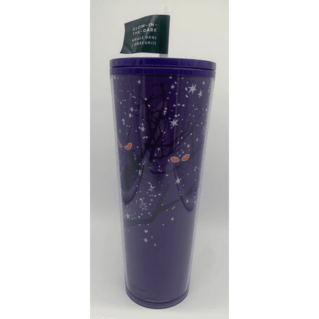 

Starbucks Halloween 2022 Glow in the Dark Purple Spooky Tumbler New With Tag