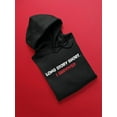 thumbnail image 3 of Long Story Short. Slogan Hoodie Women -GoatDeals Designs, Female Large, 3 of 4