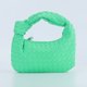 thumbnail image 2 of Bolso de mano de croissant, bolso de mano, bolso transfronterizo, bolso tejido a mano más vendido de Amazon, verde fluorescente, 2 of 2