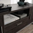 thumbnail image 2 of Sauder® Rock Glen Credenza, Blade Walnut, 425771, 2 of 8