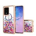 thumbnail image 2 of Bemz Samsung Galaxy S20+ Plus, 6.7 inch Liquid Case: Chrome TPU Quicksand Waterfall Glitter Cover with Atom Wipe - Dreamcatcher, 2 of 4